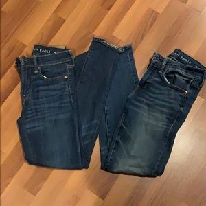 AE Men’s Denim Jeans 28x30 - Like New (2pr)